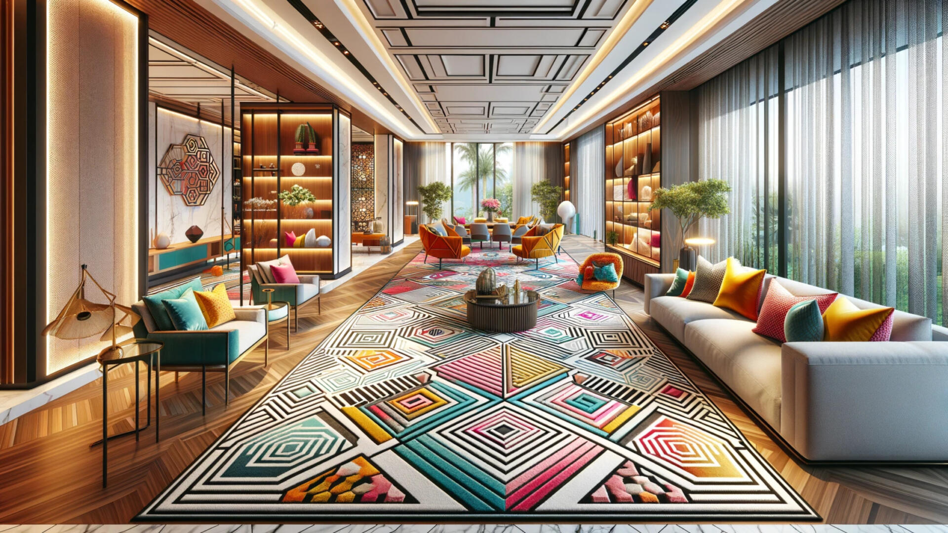 Kalinkaari - The Magic of Modern Carpets: Exploring Modern Carpet Styles- Minimalist Designs and Geometric Patterns