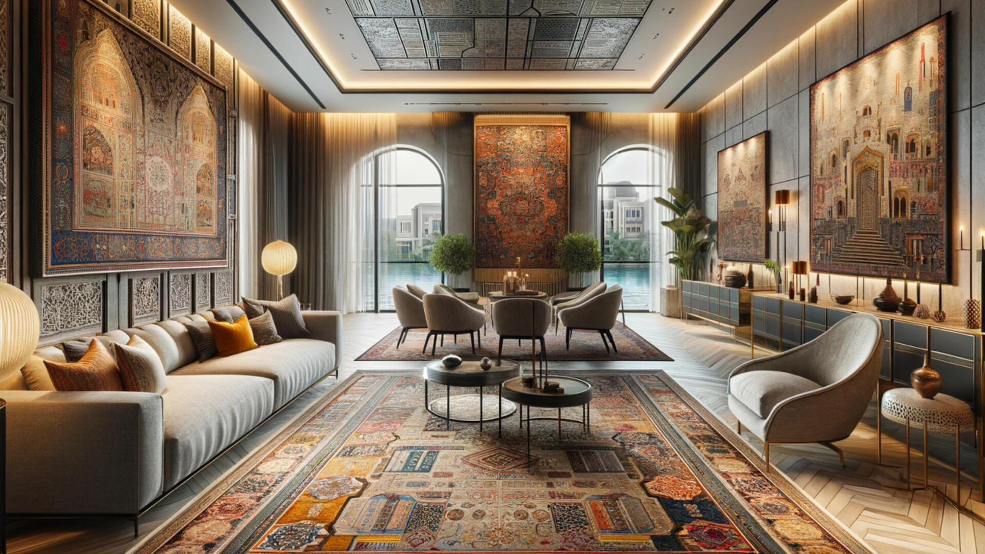 Kalinkaari - The Magic of Modern Carpets: Exploring Modern Carpet Styles- Fusion of Traditional and Modern Aesthetics