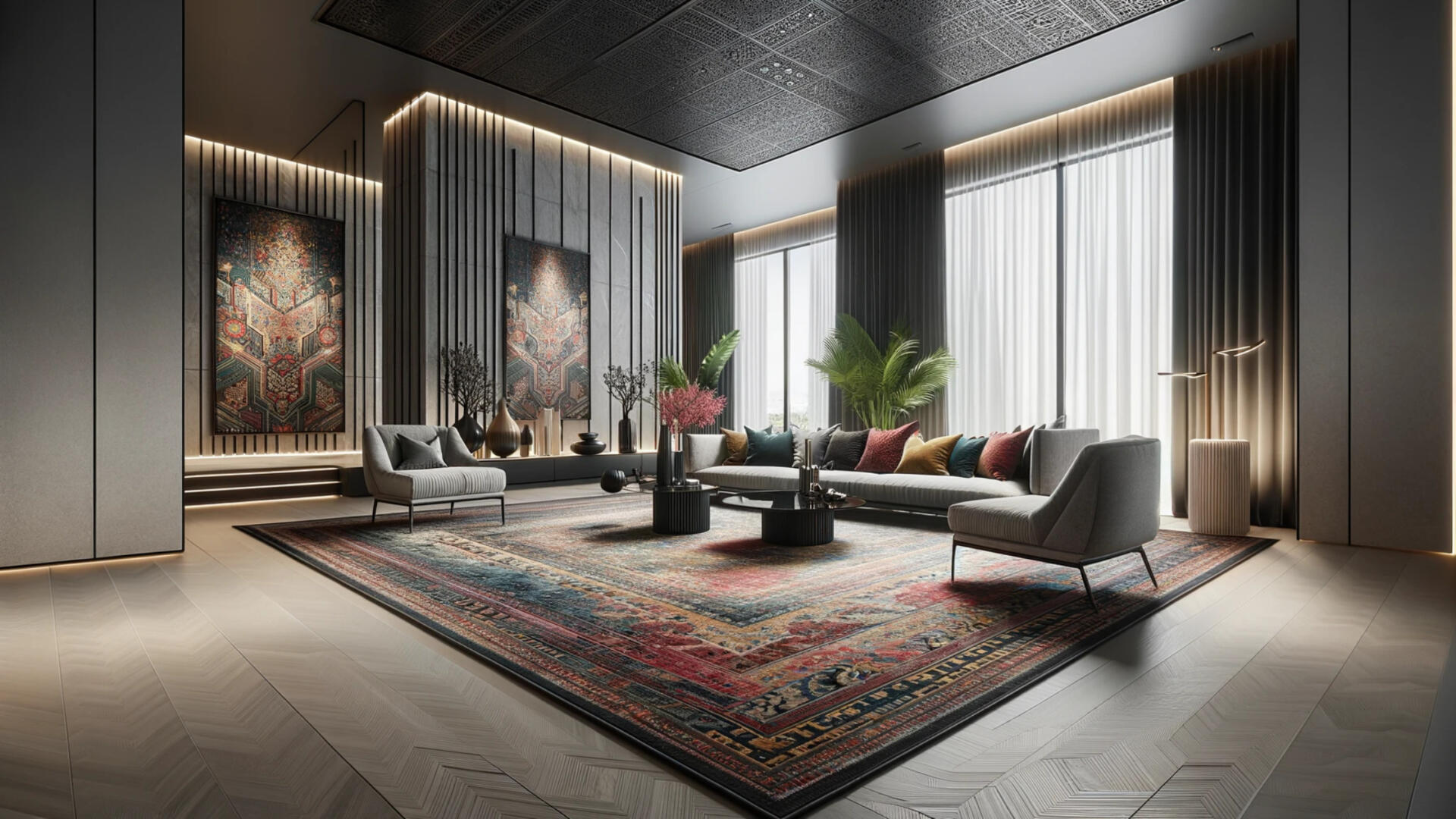 Kalinkaari - The Magic of Modern Carpets: Exploring Modern Carpet Styles- Styling Ideas for Modern Carpet Designs