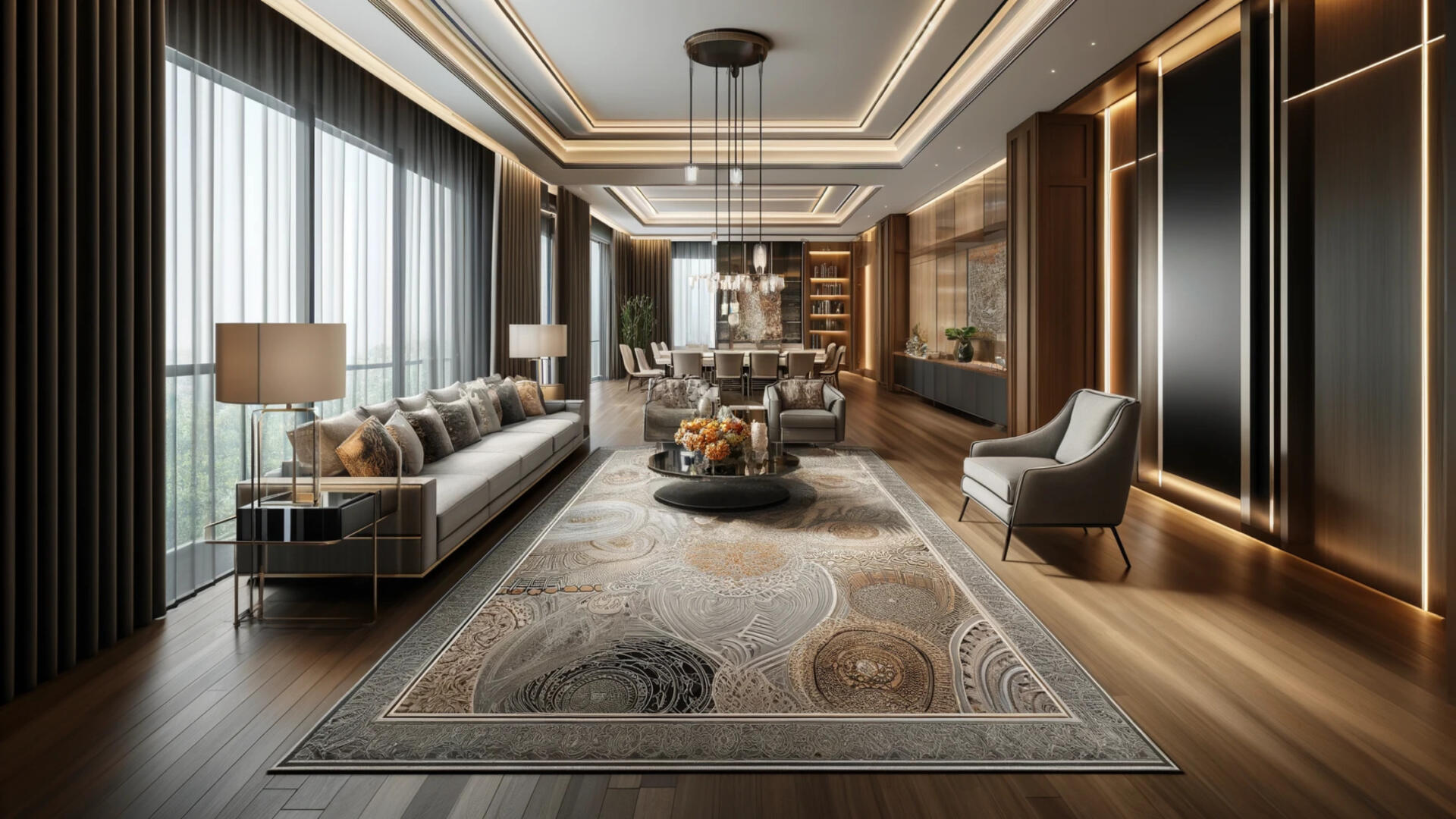 Kalinkaari - The Magic of Modern Carpets: Exploring Modern Carpet Styles- Styling Ideas for Modern Carpet Designs