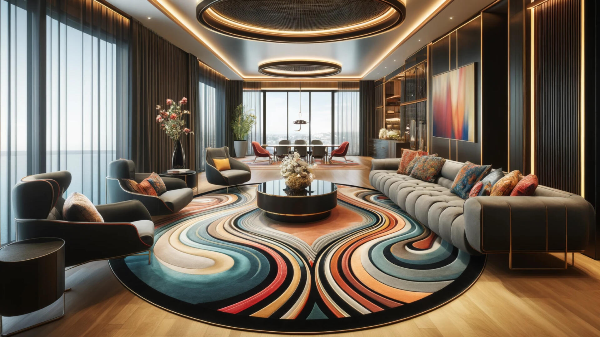 Kalinkaari - The Magic of Modern Carpets: Exploring Modern Carpet Styles- Oversized Rugs