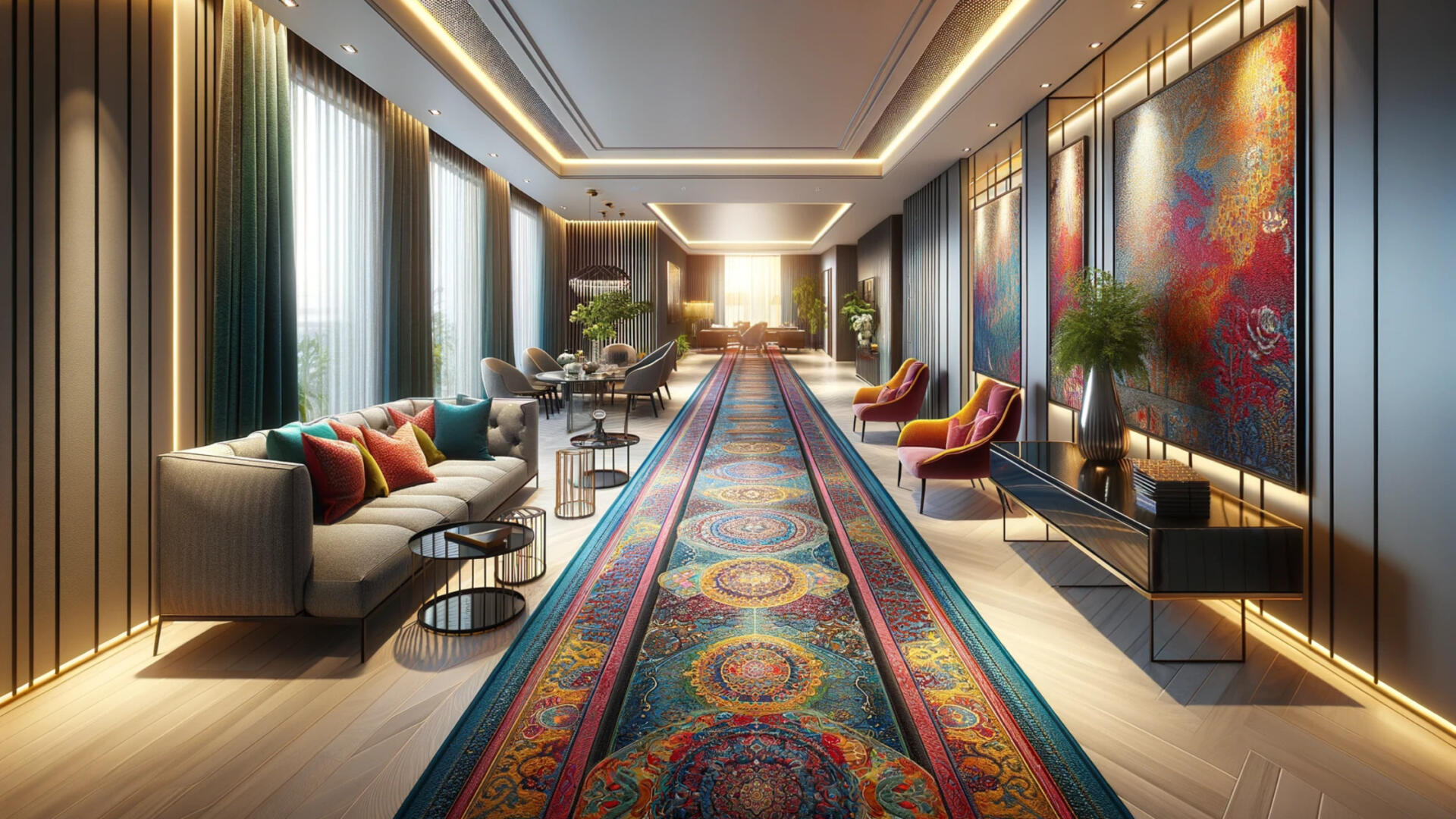 Kalinkaari - The Magic of Modern Carpets: Exploring Modern Carpet Styles- RUnner Carpets