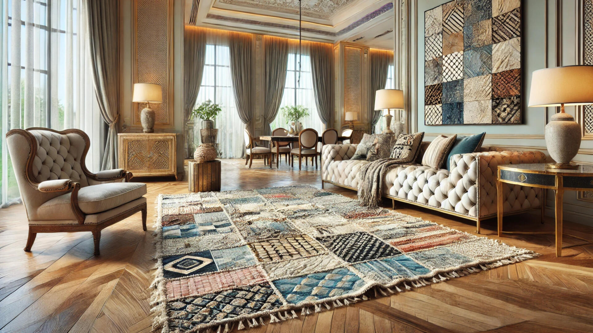 Kalinkaari - Dhurries: Weaving Stories of Tradition, Skill and Utility- Carpet Material in Dhurrie Making- Recycled Fabrics