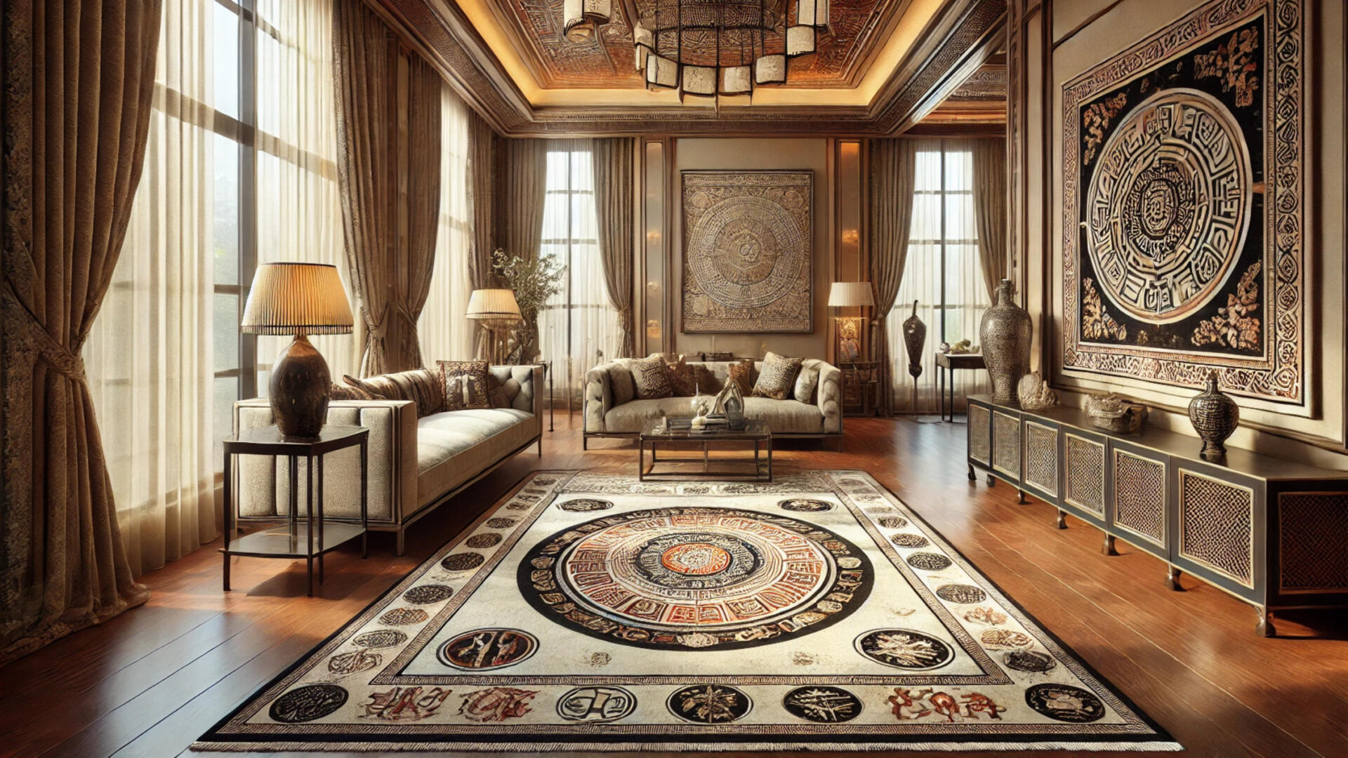 Kalinkaari - Dhurries: Weaving Stories of Tradition, Skill and Utility- Carpet Design and Patterns: Dhurrie Edition - Cultural Symbols