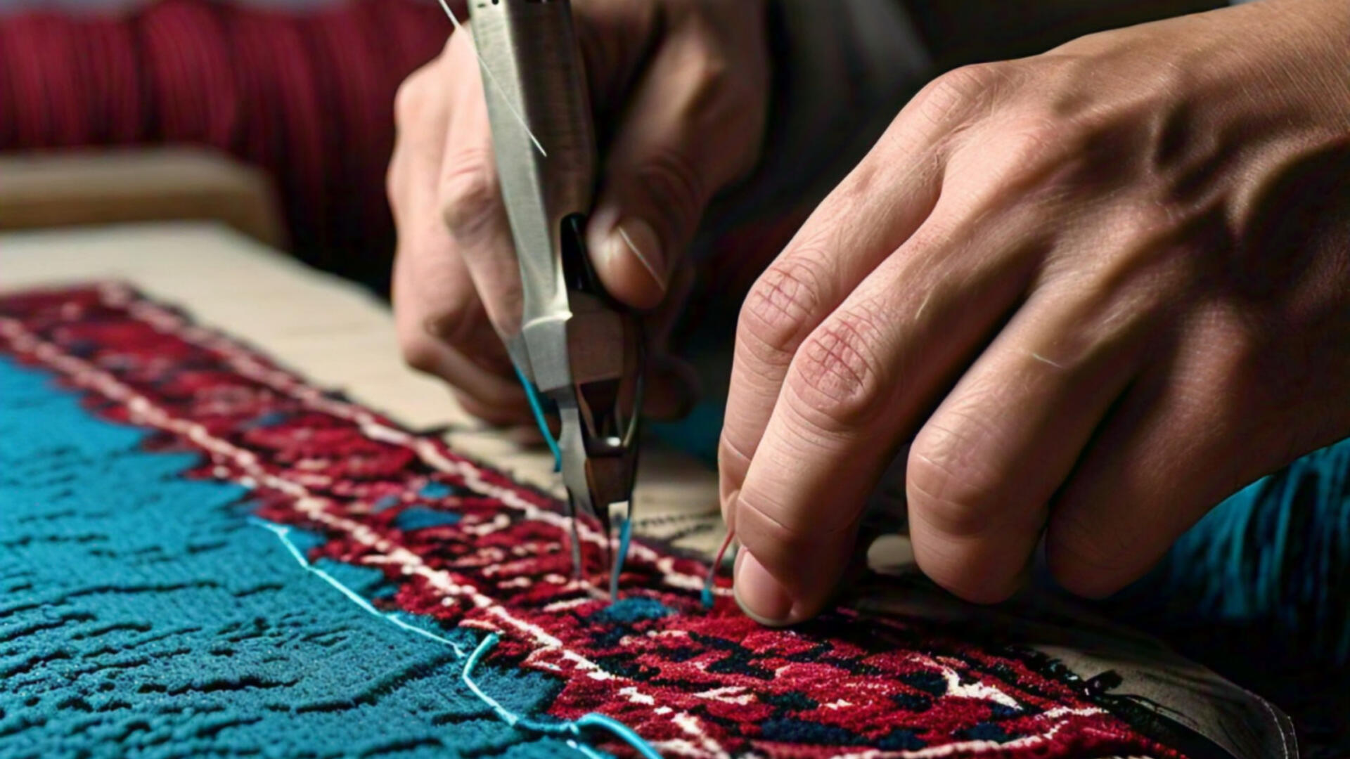 Kalinkaari: The Art of Hand-Tufting: A Guide to Luxury Carpet Making- The Process of Hand Tufting a Carpet