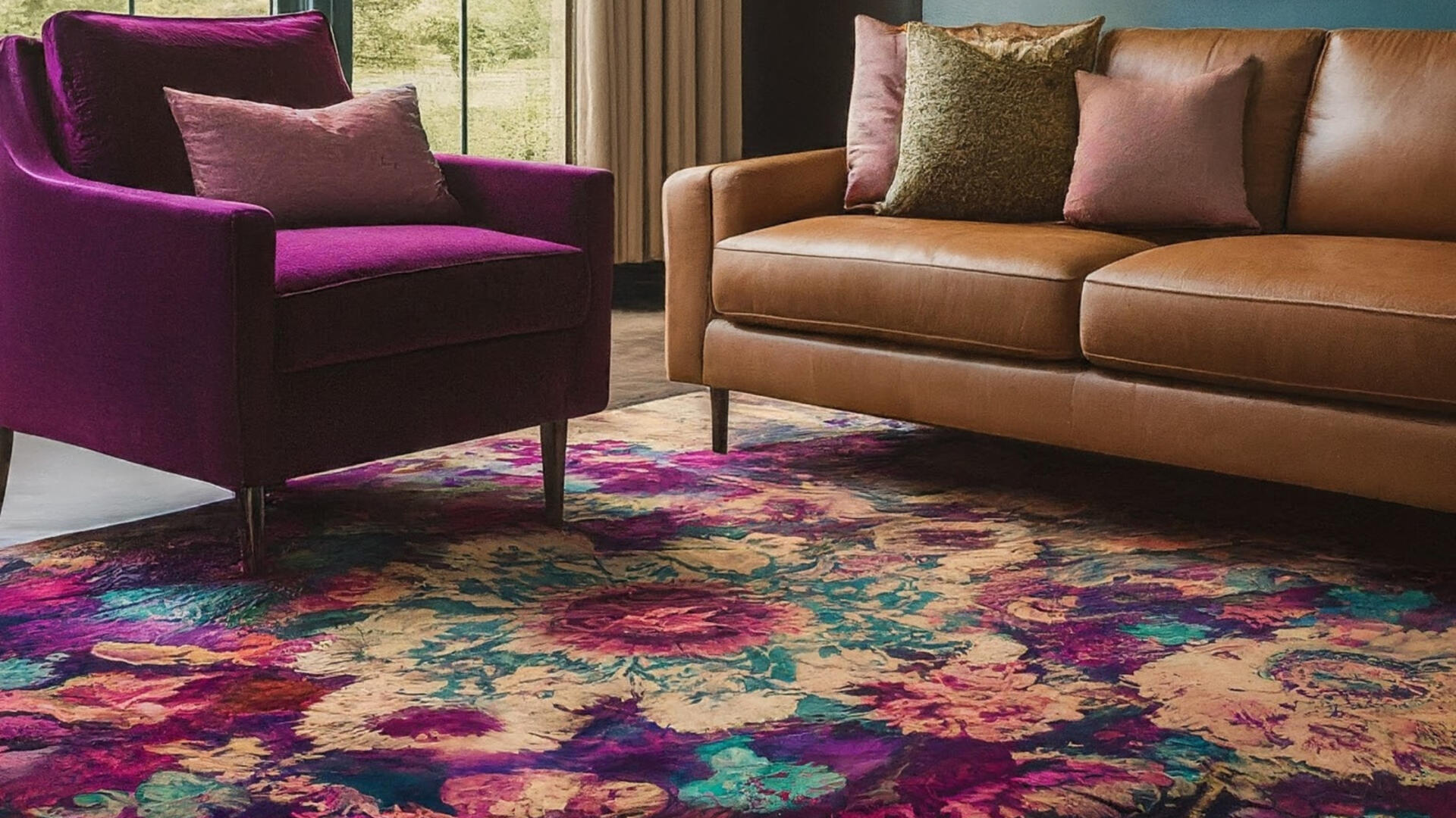 Kalinkaari - Beyond Walls and Furniture: Bold, Patterned Carpets