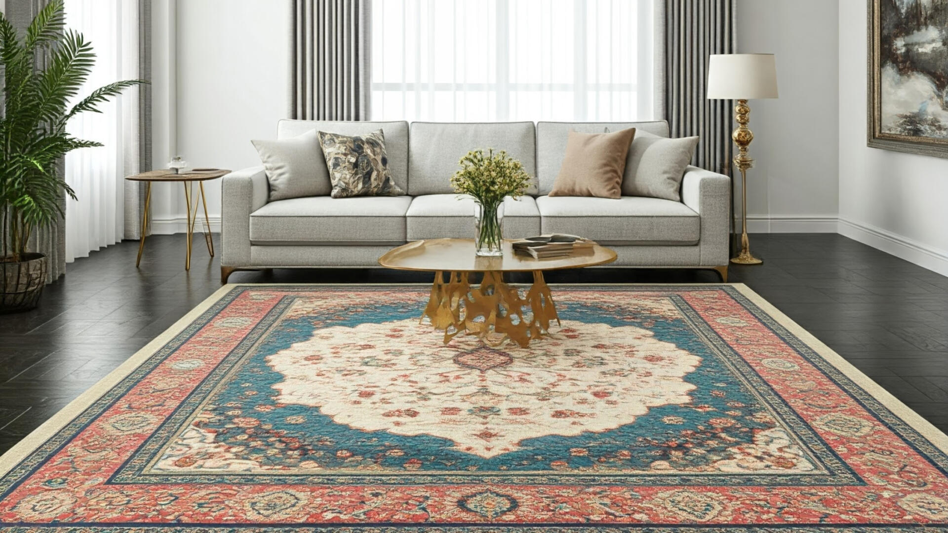 Kalinkaari - Incorporating Mixed Finishes: Exclusive Carpets and Rugs